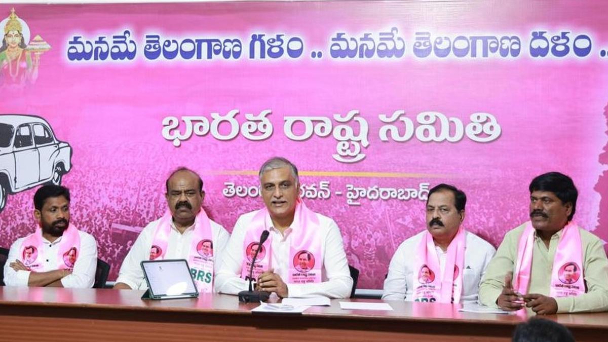 Non-release of funds is hurting Gram Panchayats, Municipalities: BRS leader Harish Rao